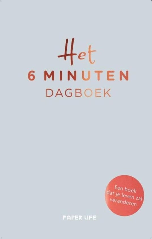 Vds aanrader het 6 minuten dagboek